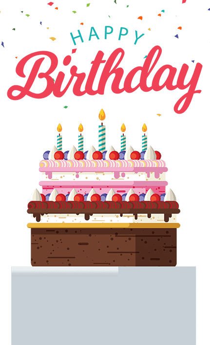 Birthday Banners Uk Anniversary View Templates - Happy Birthday Arbin (431x708), Png Download