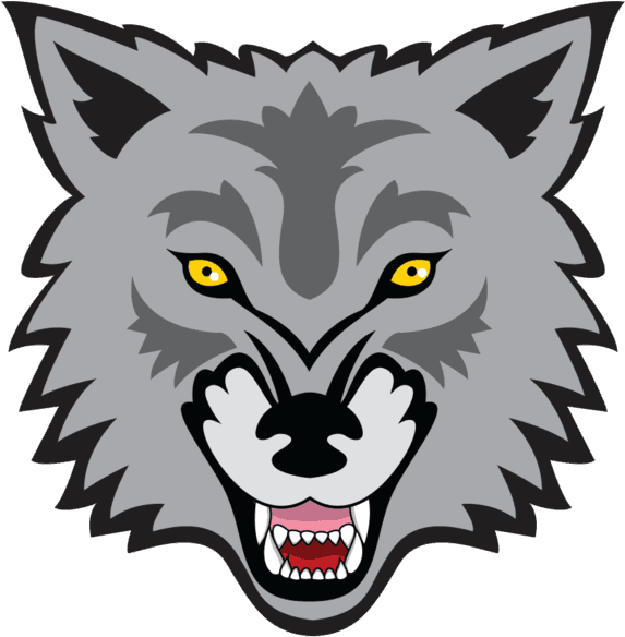About The Wolf Pack - West Michigan Wolves (640x617), Png Download
