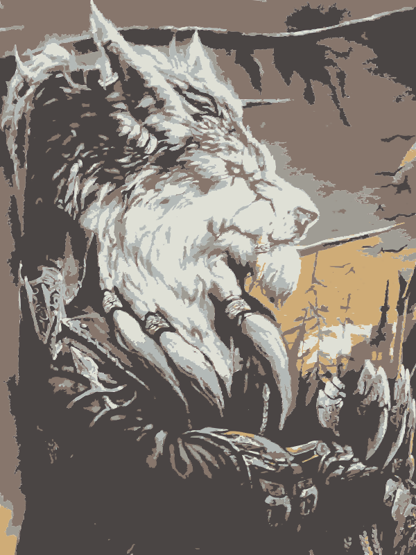 The Wolf's Madness - Wolf Crazy (600x800), Png Download