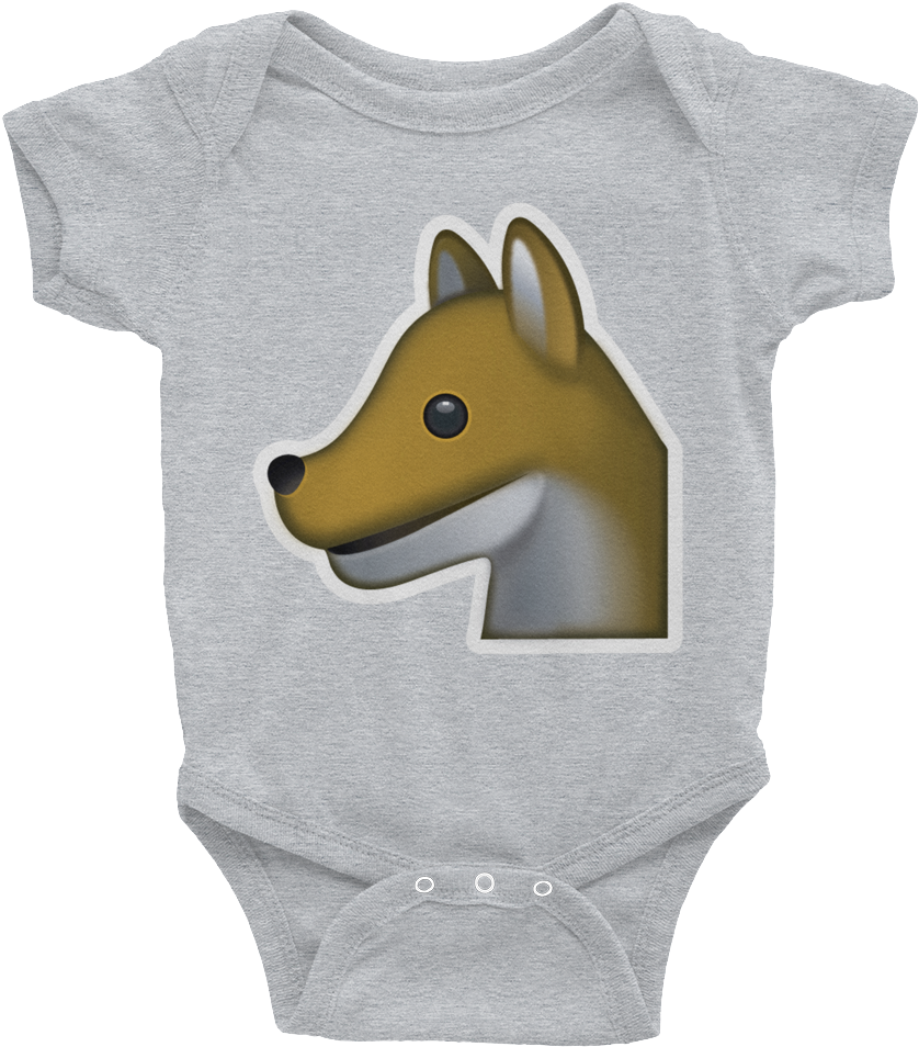 Emoji Baby Short Sleeve One Piece - Baby Onesie (1000x1000), Png Download