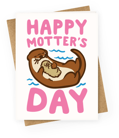 Happy Motter's Day Greeting Card - Happy Mothers Day Pun (484x484), Png Download