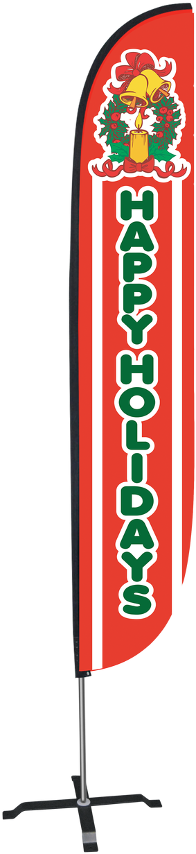 12ft Happy Holidays - Banner (1280x1280), Png Download