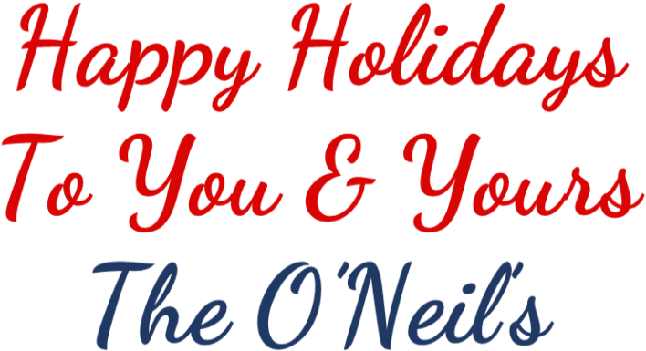 Happy Holiday From The O'neils - Bake Yourself Happy? Cheering Food For The Soul (1024x433), Png Download