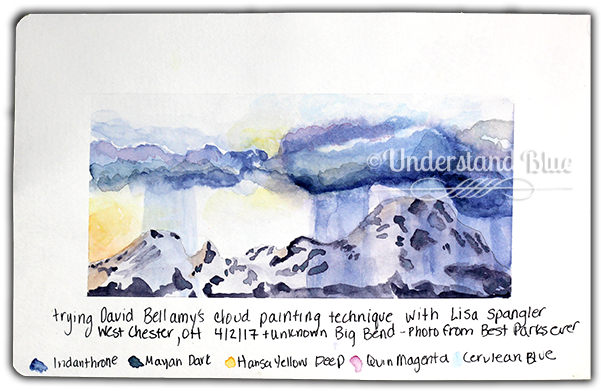 After That I Did Smaller Cloud/sky Studies - Visual Arts (650x457), Png Download