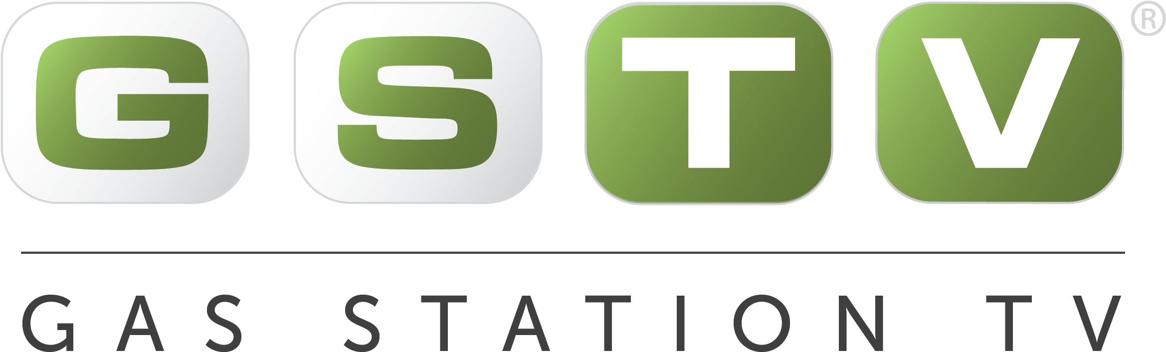 Better Banking Set To Hit Gas Pump Tv Screens To Mark - Gas Station Tv Logo (2337x736), Png Download