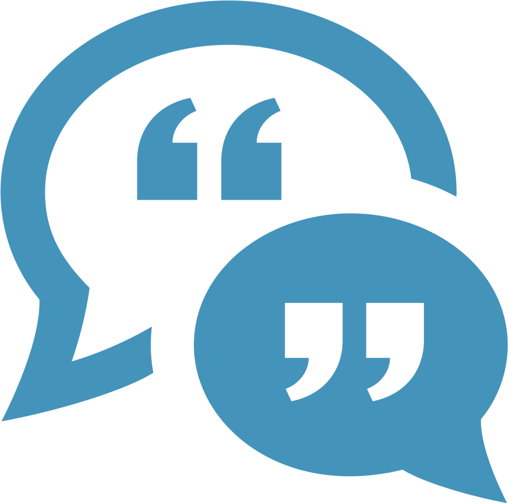 Quotation Mark Download Transparent Png Image - Testimonials Icon (1000x1000), Png Download