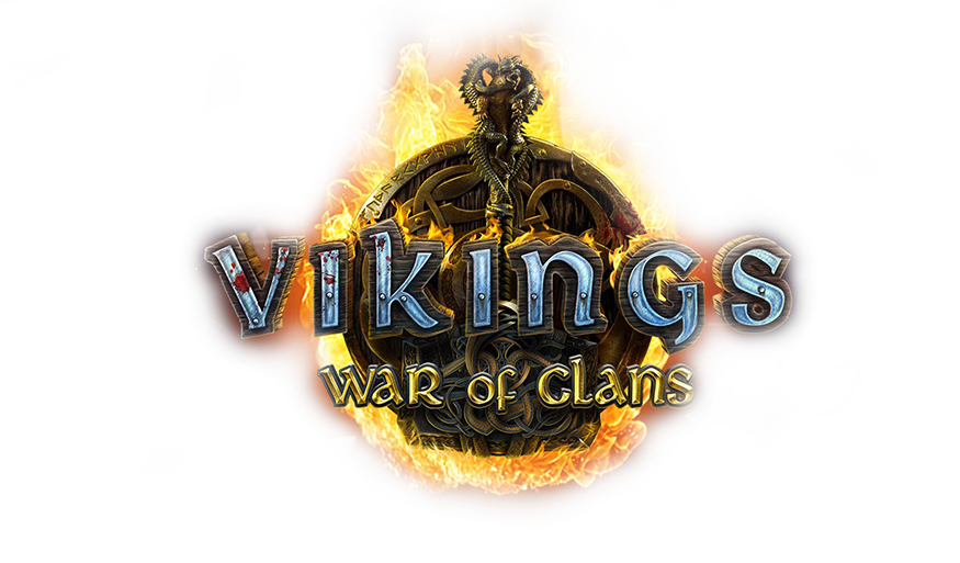 War Of Clans Is A Mobile Strategy Game - Vikings: War Of Clans (875x513), Png Download