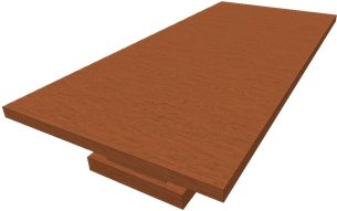 Castle Dining Table - Shelf (420x420), Png Download