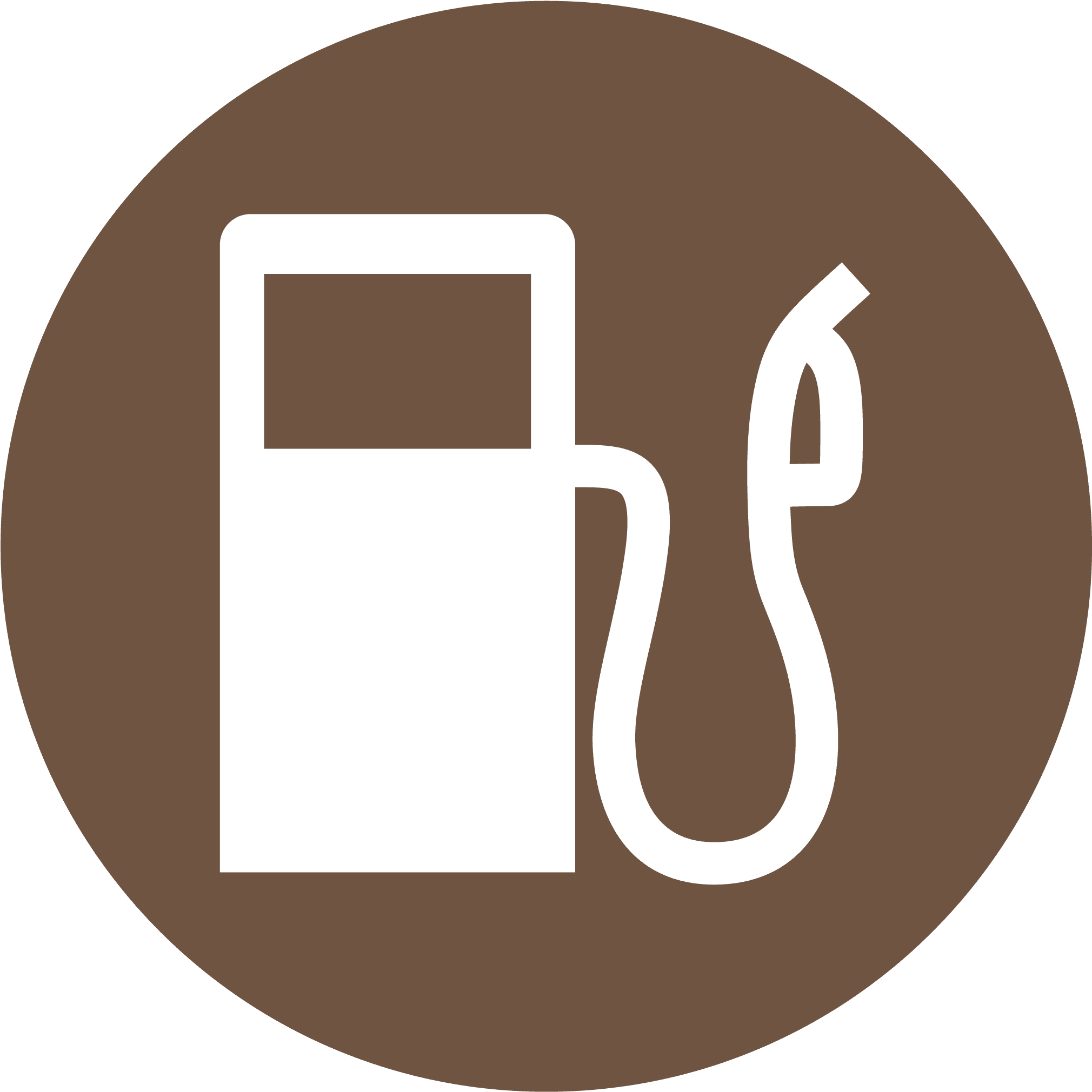 Petrol Pump Png Free - Gasoline (2083x2083), Png Download