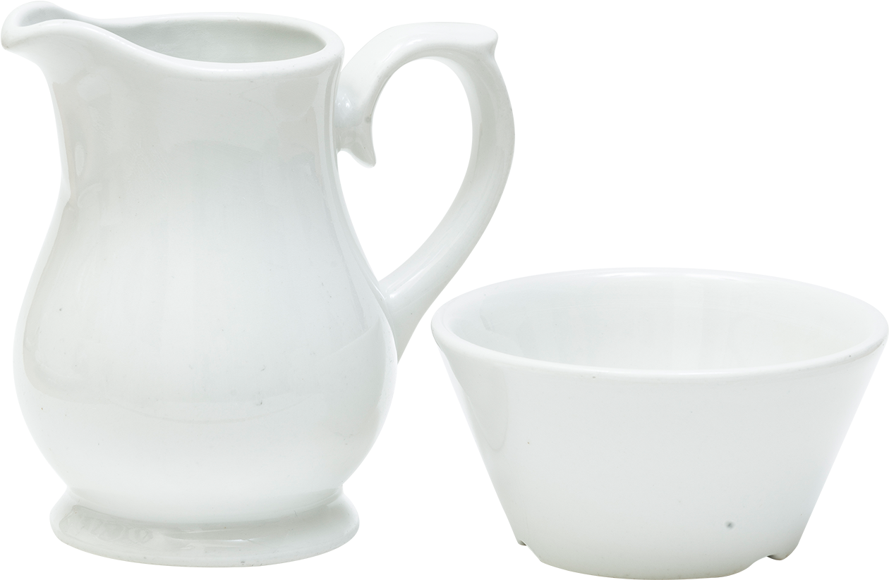 Milk Jug And Sugar Bowl (1400x1400), Png Download