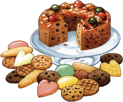 Pastry Art, Watercolor Food, Food Illustrations, Cute - Кулинария Клипарт (428x354), Png Download