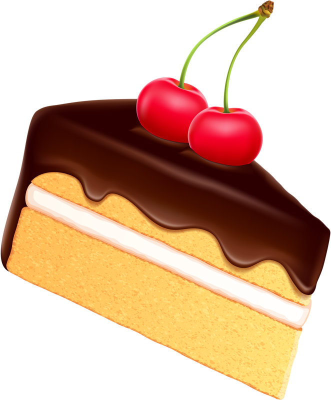 28 Collection Of Cake Slice Clipart - Cake Slice Clip Art (702x800), Png Download