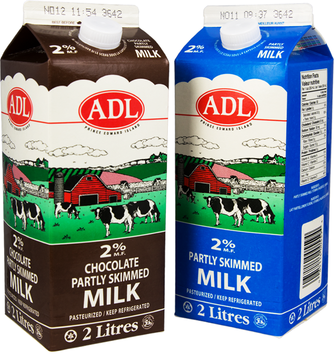 Producing Quality Milk Is A Top Priority For Adl - Adl Chocolate Milk (649x691), Png Download