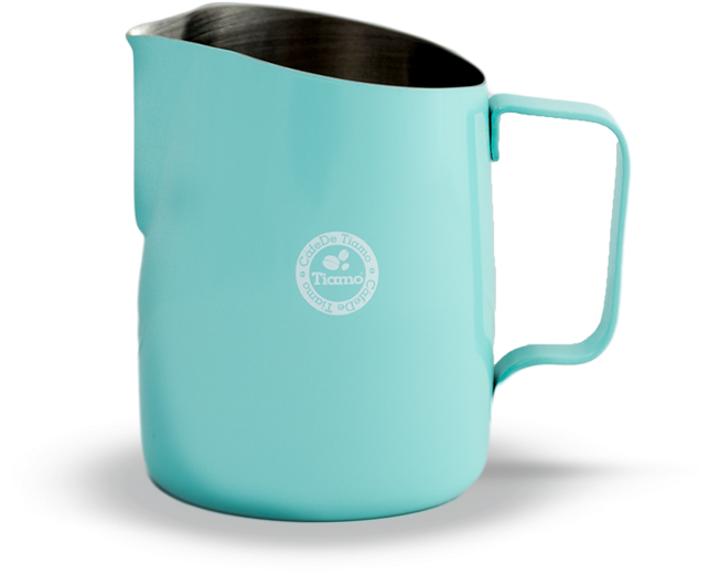 The Tiamo Tapered Stainless Steel Coloured Milk Jug - Milk (700x700), Png Download