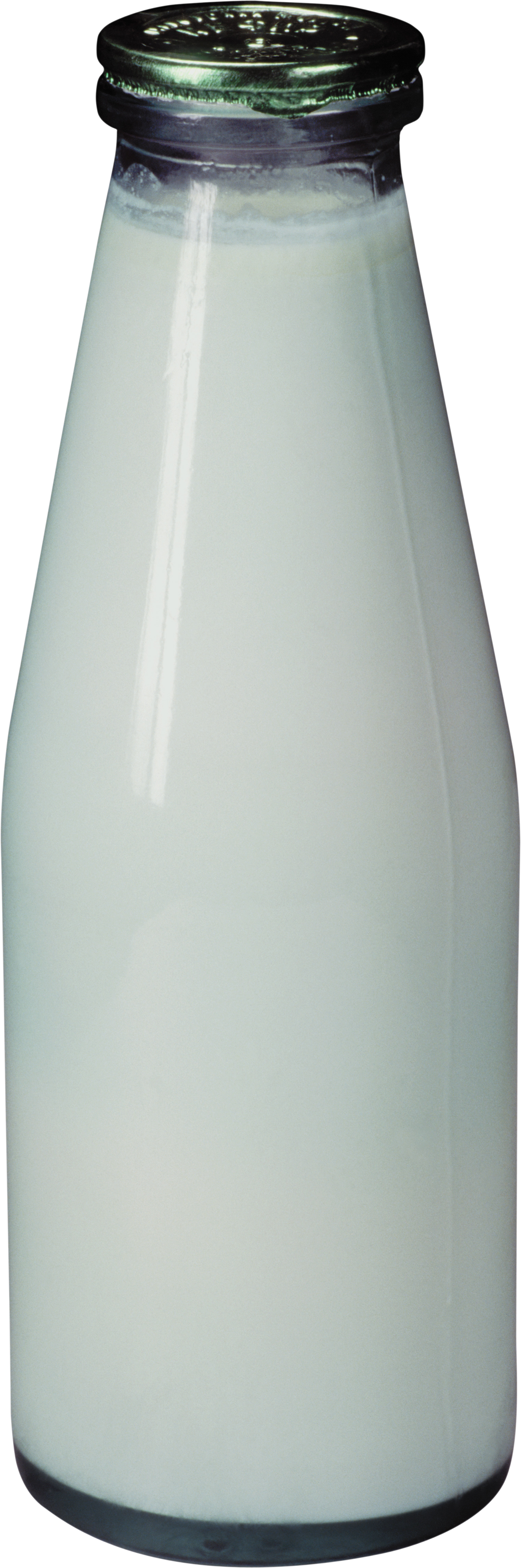 Kefir Bottle Glass Png - Milk Bottle Transparent (1194x3593), Png Download