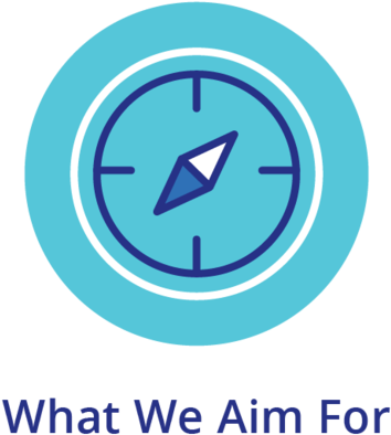 What We Aim For - Icono Baloncesto Blanco Y Negro (500x500), Png Download