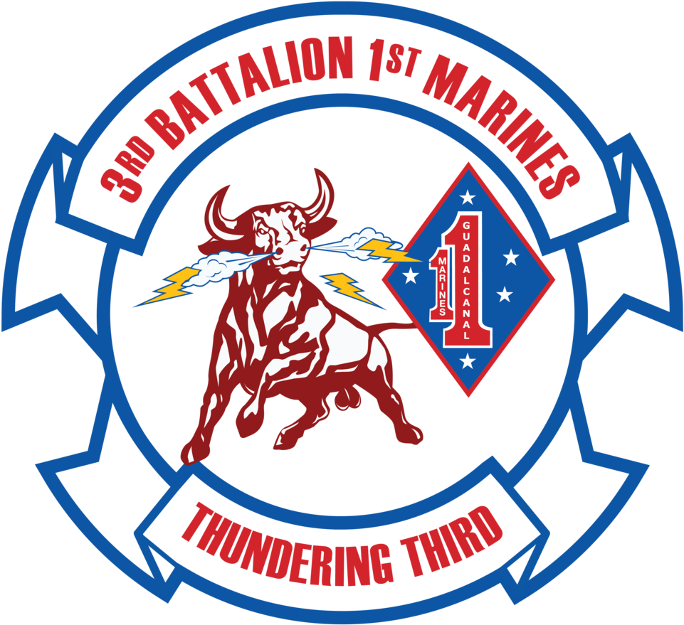 3rd Battalion 1st Marines Logo (1200x900), Png Download