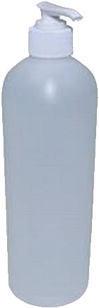 Clip Freeuse Clear Plastic W Pump Oz Massage Spa - Lotion Bottle No Background (640x480), Png Download