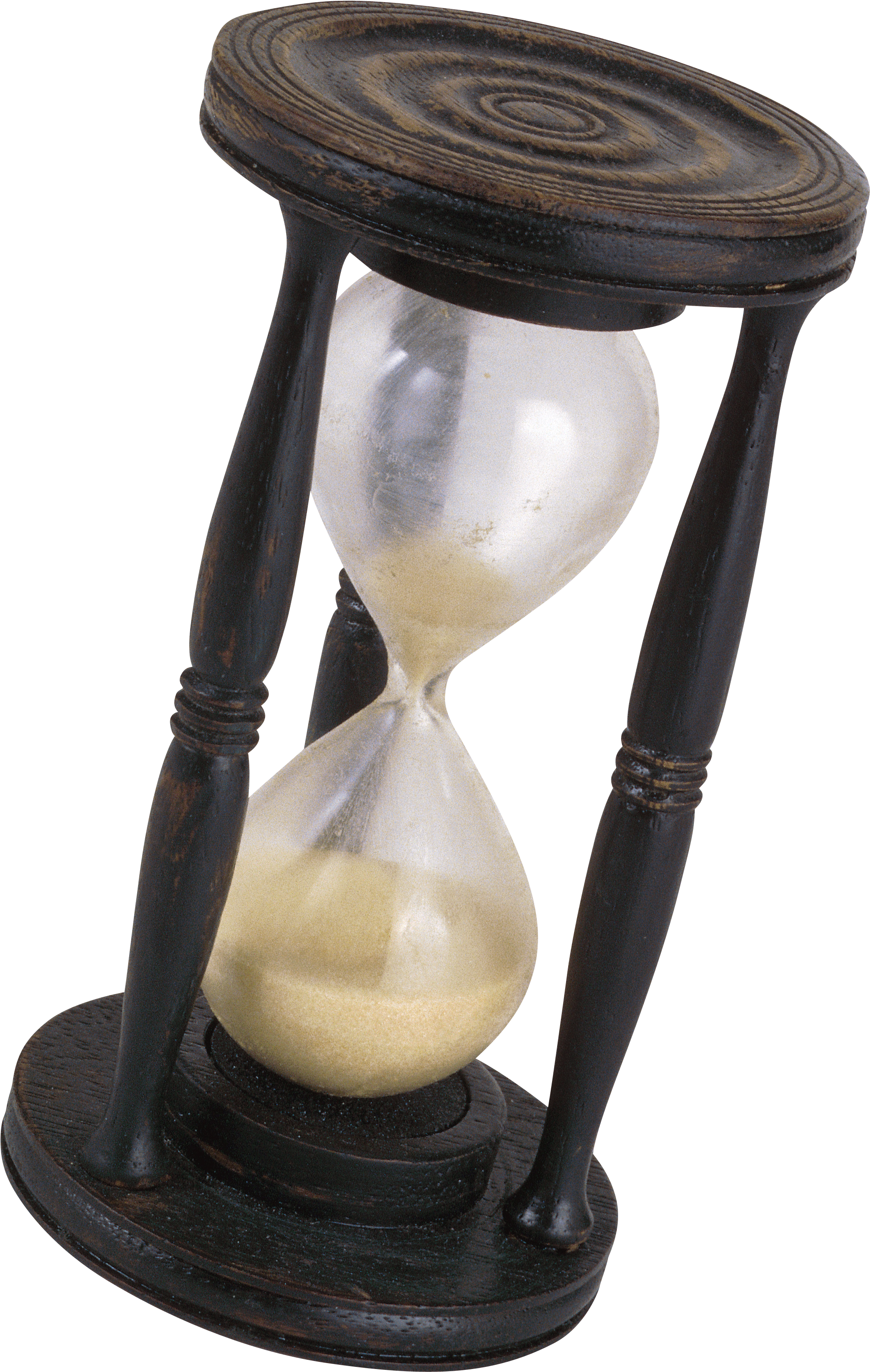 Clip Art Black And White Hourglass Clipart Sandglass - Sandglass Png (2103x3286), Png Download