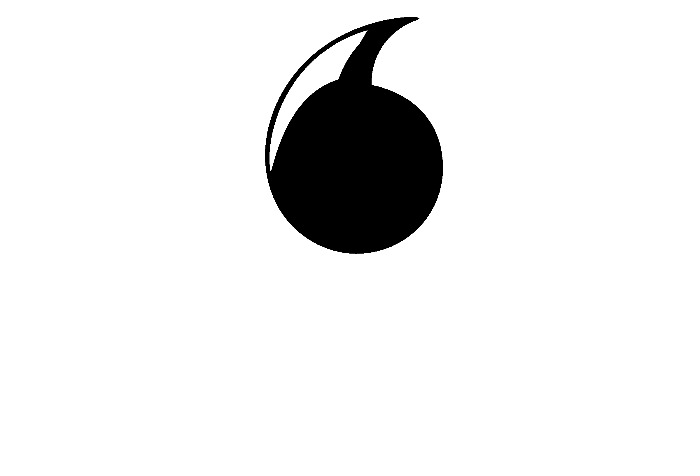 Vodafone Logo Black And White (2400x1635), Png Download