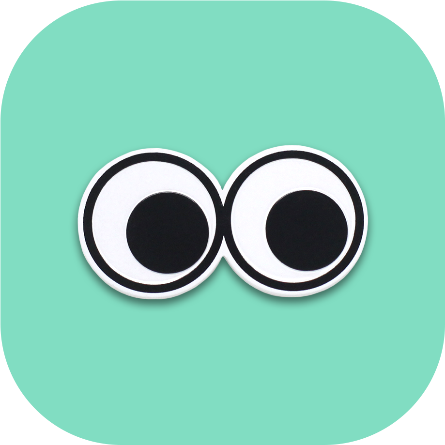 Googly Eyes (1000x1000), Png Download