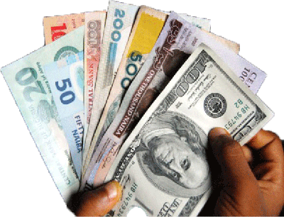 The Naira Today Recorded One Point Exchange Rate Loss - Naira Money (400x306), Png Download