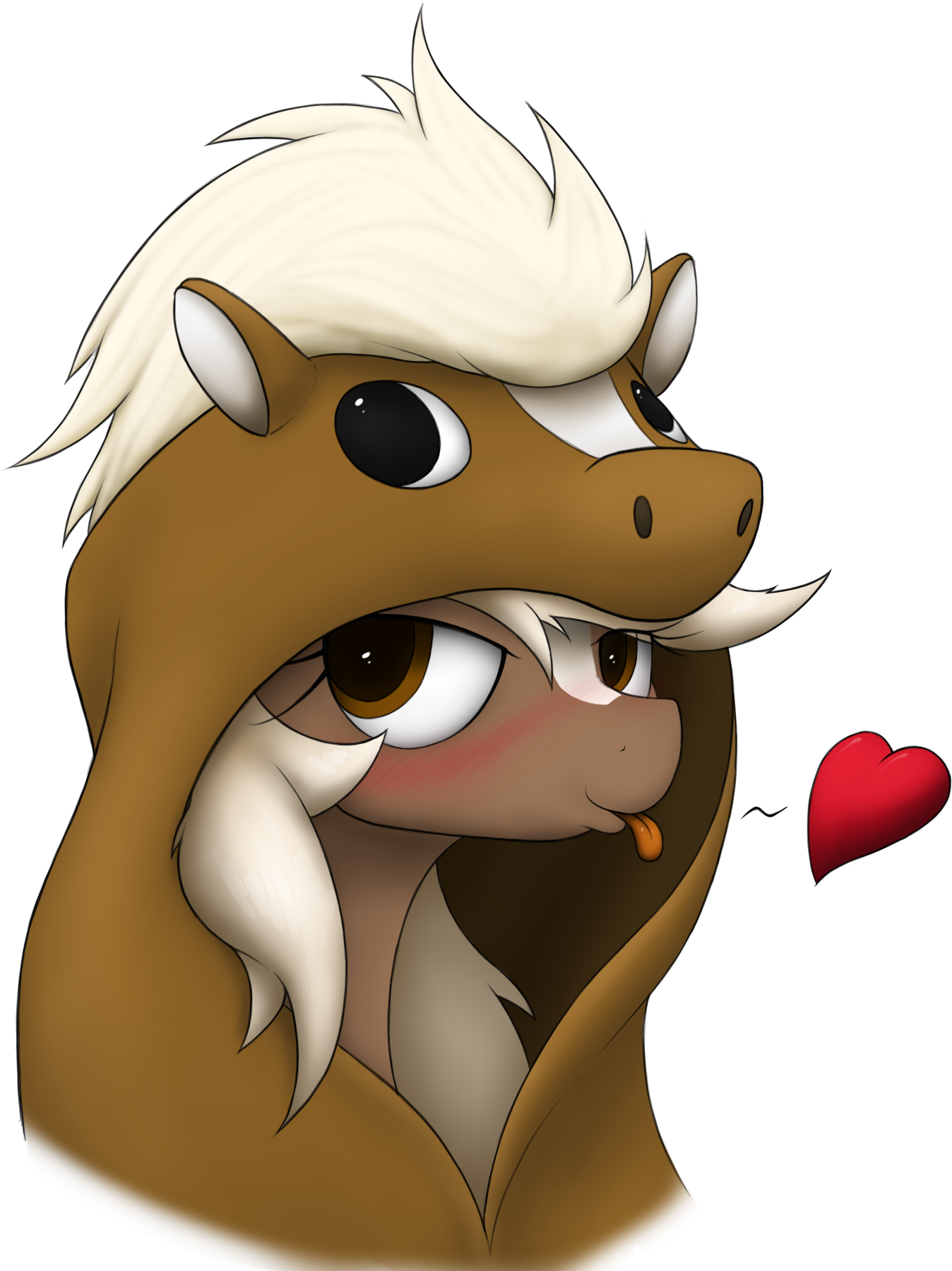 Anearbyanimal, Blushing, Clothes, Earth Pony, Epona, - Epona (1423x1836), Png Download