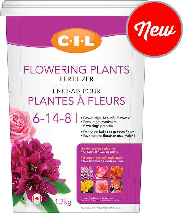 Cil Flowering Plants Fertilizer 6 14 - Premier Tech Home & Garden Inc (700x700), Png Download
