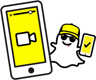 Snapchat To Start Unskippable 6 Seconds Ads From May - Journalism And Snapchat (422x336), Png Download