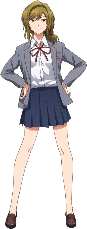 Yuzuki Seo - Gekkan Shoujo Nozaki Kun Yuzuki (342x816), Png Download