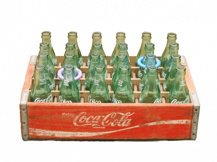 Coke Bottle Toss Game - Renting (750x561), Png Download