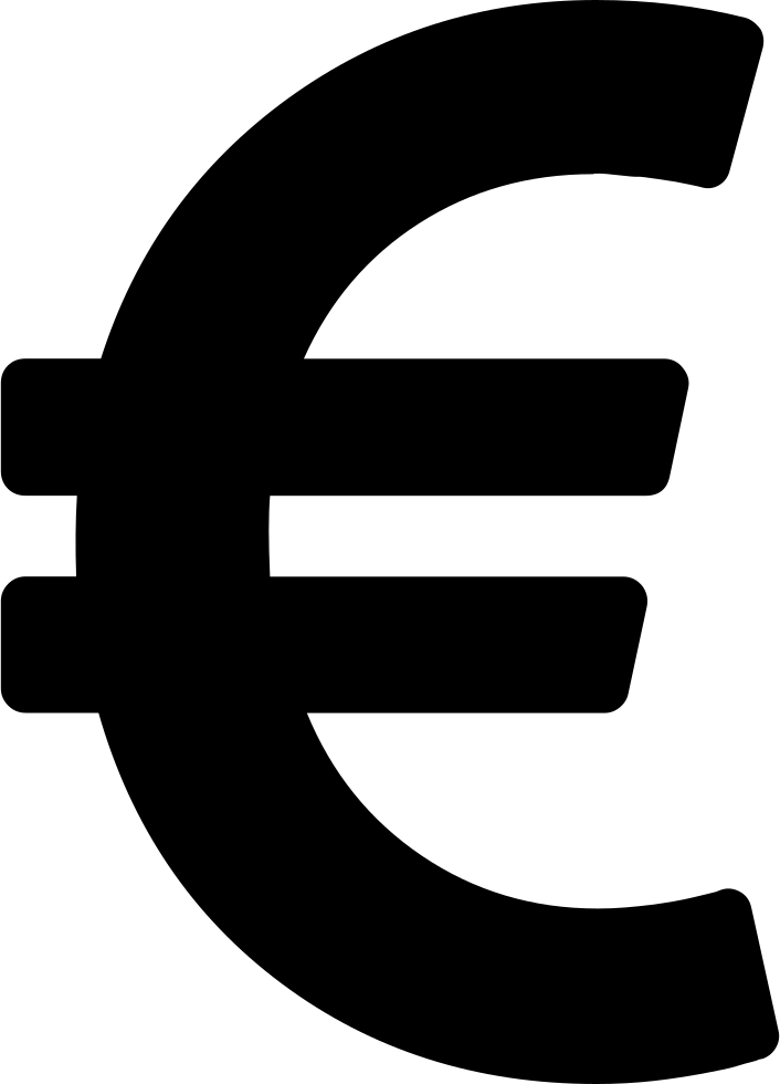 Euro Png Icon - Euro Png (706x980), Png Download