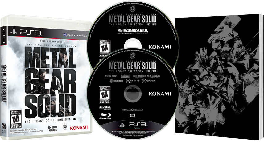 Mgs The Legacy Collection (890x485), Png Download