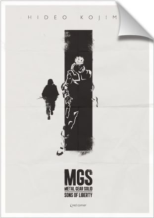 Metal Gear Solid - Graphic Design (674x516), Png Download