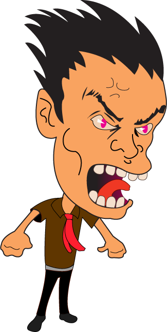 Funny People Clipart (344x681), Png Download