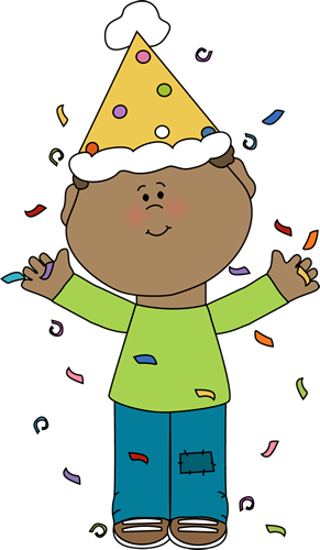 Free Party Hat Clip Art Image - Birthday Boy Clipart (291x500), Png Download