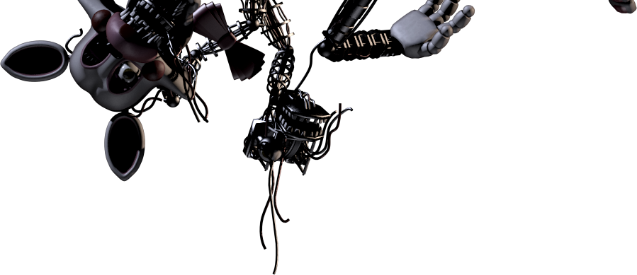 Mangle From Prize Corner - Mangle Fnaf (899x389), Png Download