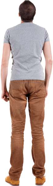 Man (300x600), Png Download