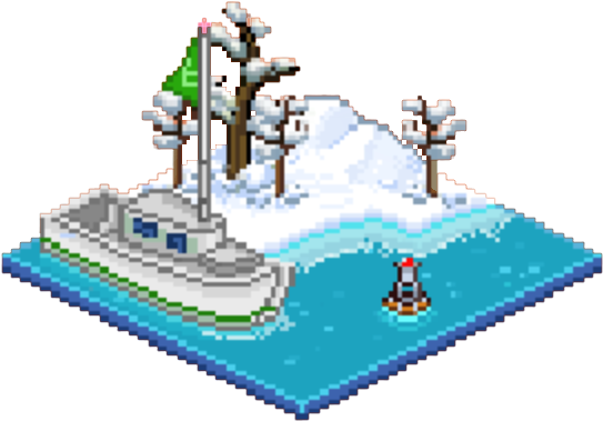 Icy Top Corner (569x394), Png Download