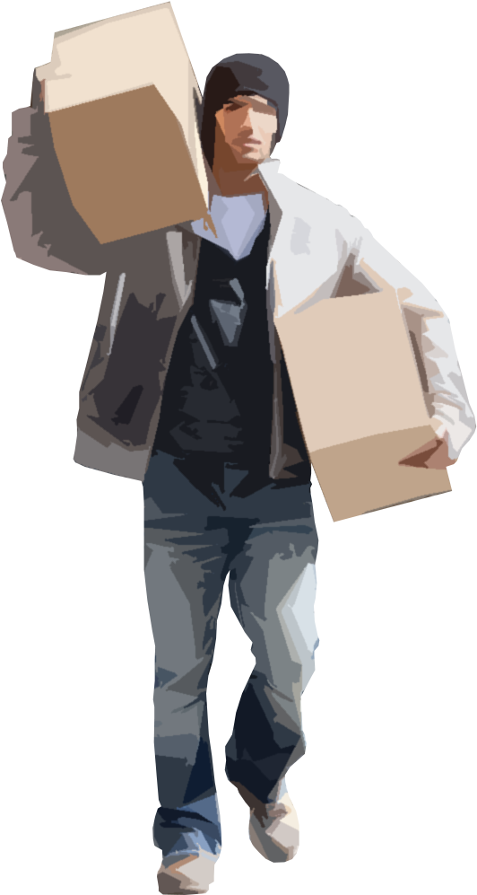 Ns 0054 - People Grocery Shopping Png (611x1063), Png Download