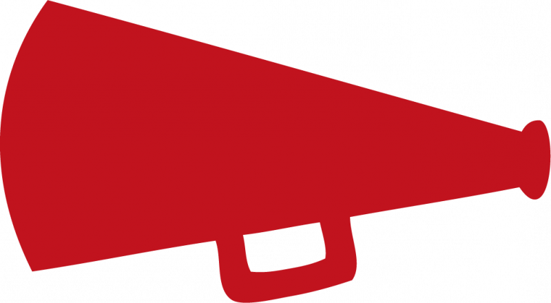 Blue Cheer Megaphone Clip Art Full Size Png Download Seekpng