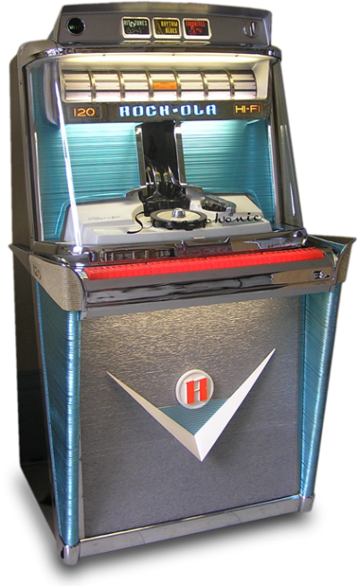 Jukebox For My Dream House To Dance The Night Away - Juke Box Rock Ola (400x654), Png Download