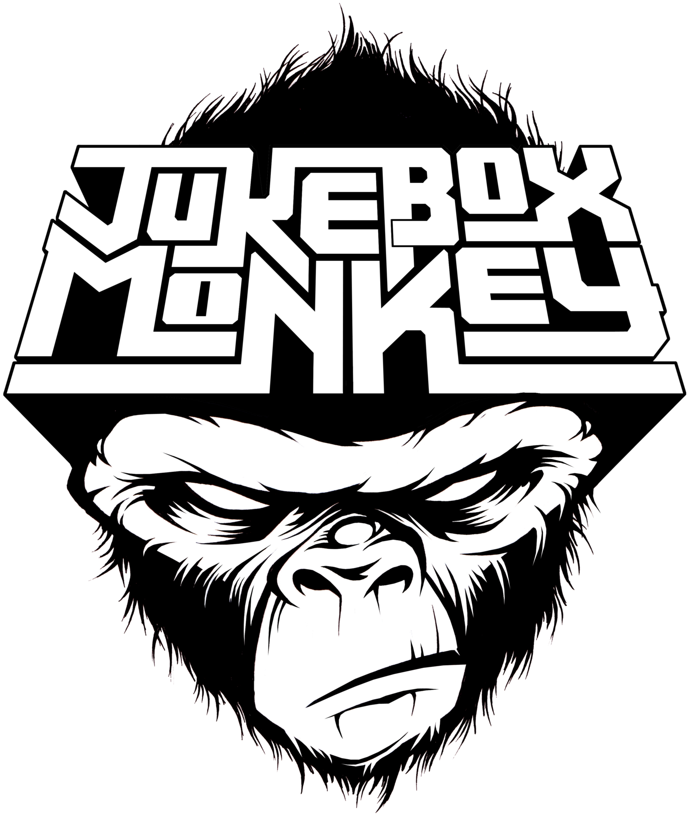Jukebox Monkey Transparent Stock - Jukebox Monkey (1500x1771), Png Download