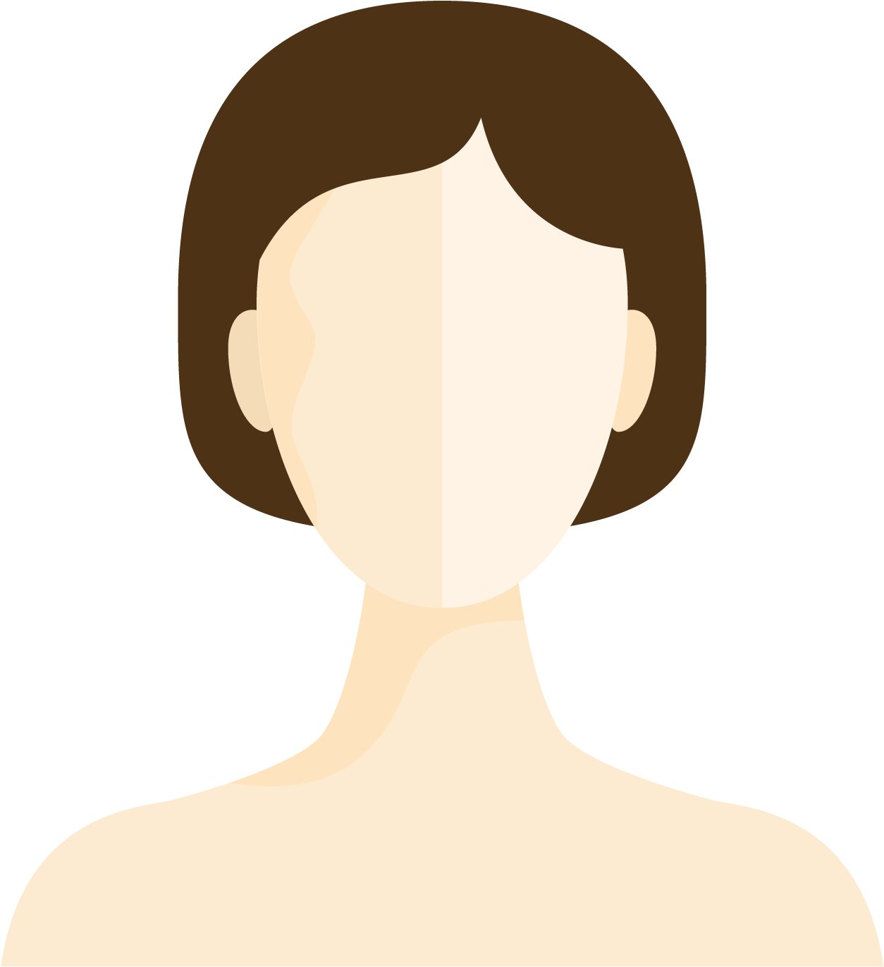 Image Free Woman Wig Icon Section Of Regular Female - Woman (1500x1500), Png Download