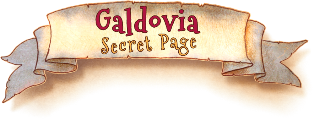 Galdovia Secret Page Banner - Calligraphy (1000x382), Png Download