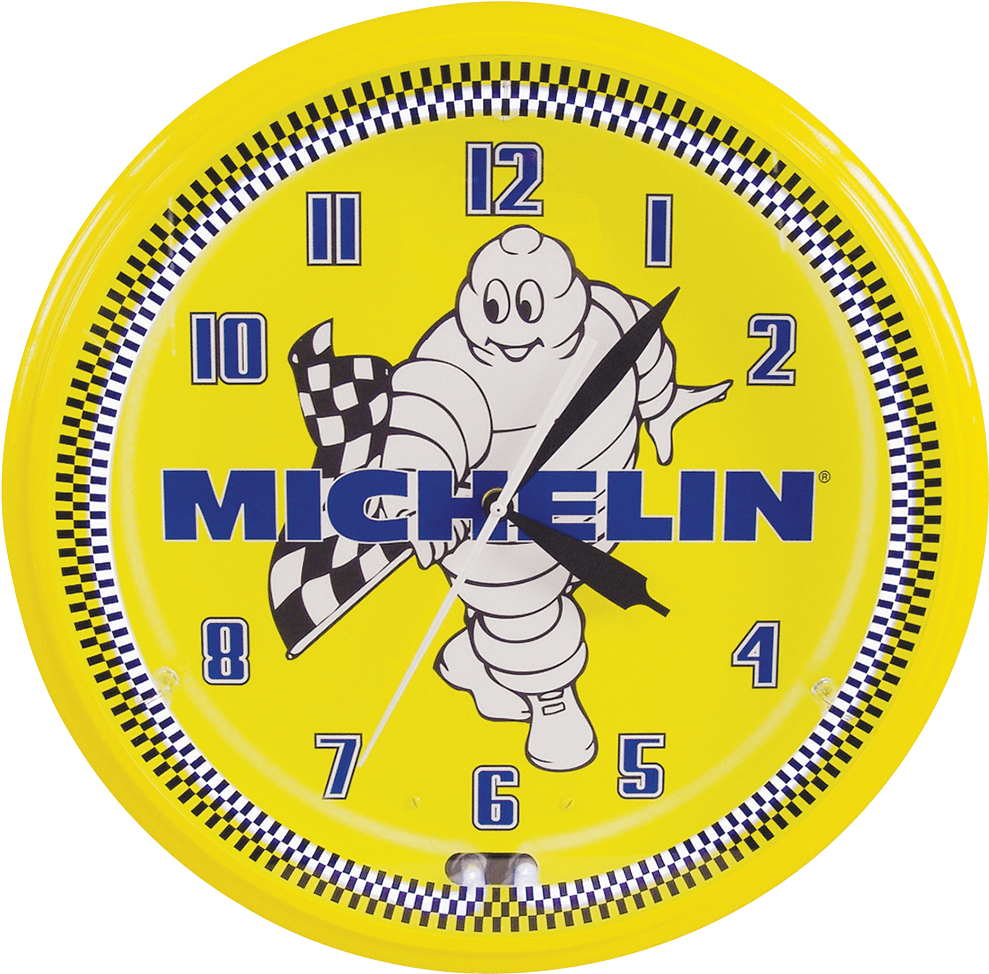 Michelin Vintage Style Neon - Circle (1000x1000), Png Download