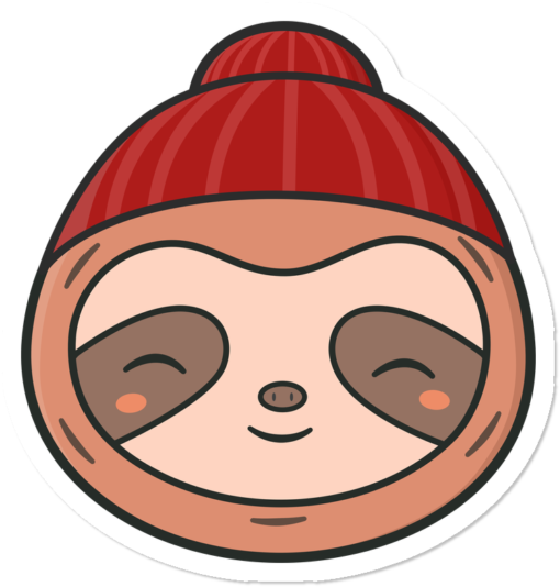 Kawaii Cute Narwhal $3 - Sloth Mouth Cartoon (650x650), Png Download