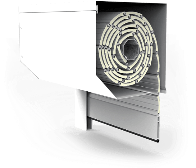 Standardbox Roller Shutter - Circle (800x800), Png Download