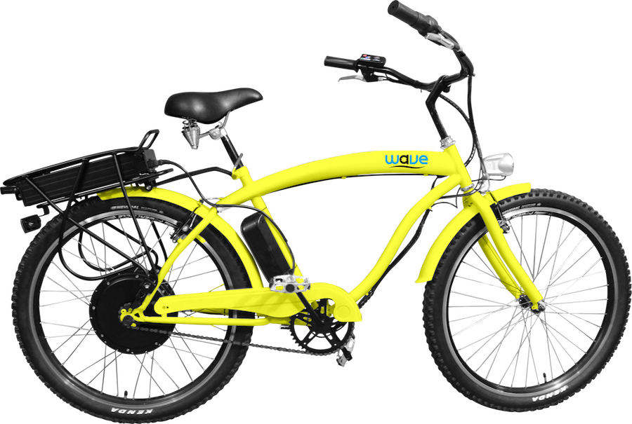 Blue - Wave E Bike (900x605), Png Download