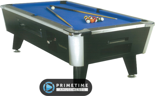 Legacy Coin-operated Pool Table By Great American - Coin Operated Pool Table (775x725), Png Download